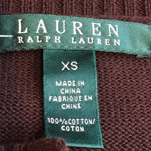 NWT Granny Looking Ralph Lauren women’s sweater bundle 3 brown - Picture 6 of 10